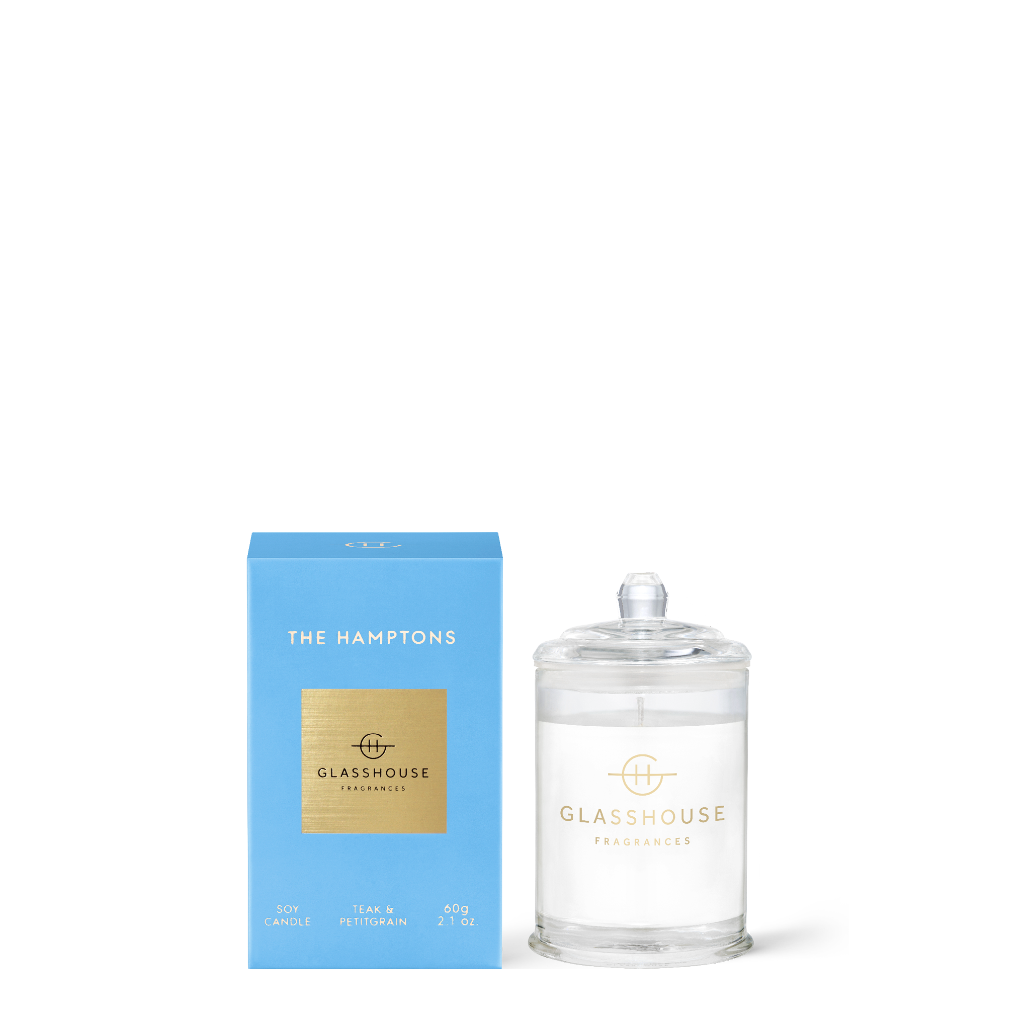 THE HAMPTONS - 60g Candle - Glasshouse