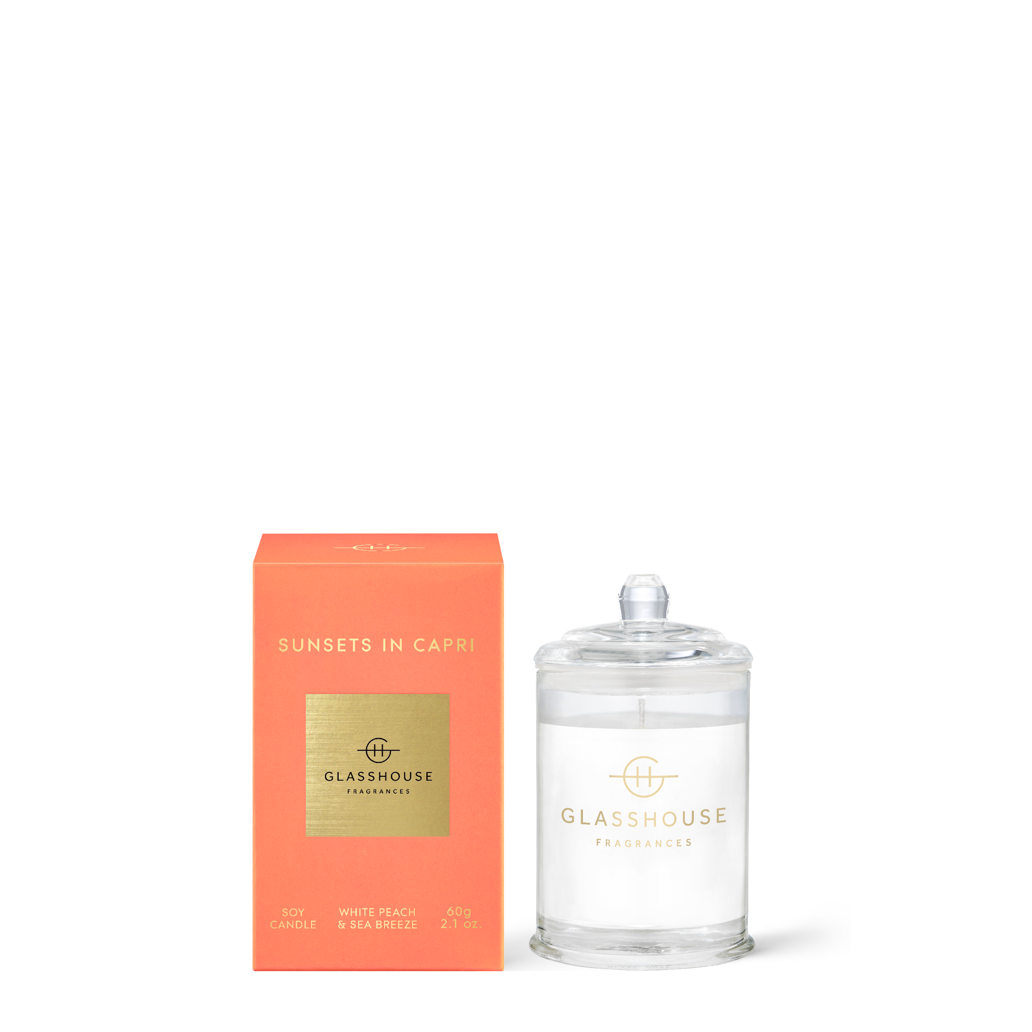 Sunsets in Capri - 60g Candle - Glasshouse