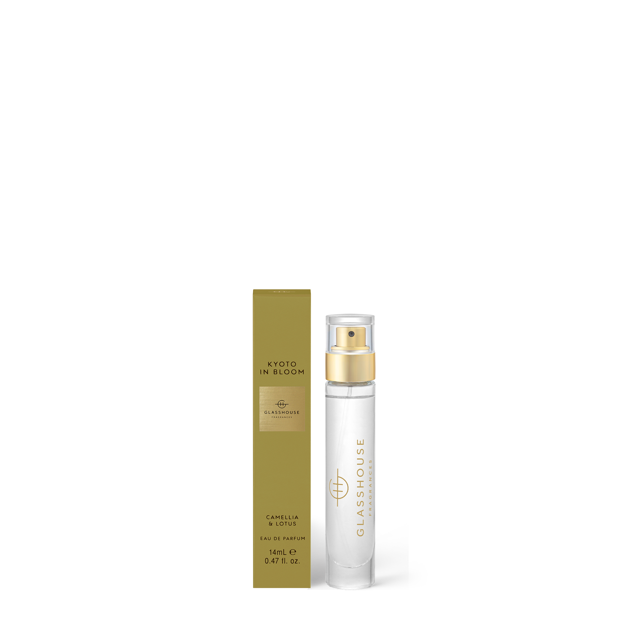 KYOTO IN BLOOM - Camellia & Lotus - 14ml Eau de Parfum - Glasshouse