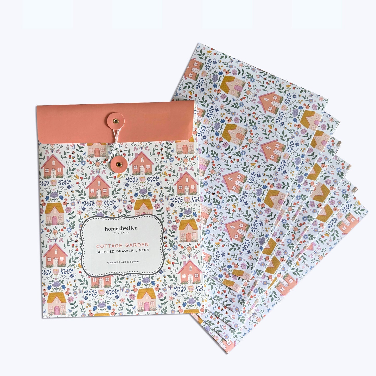Scented Drawer Liner - Cottage Garden