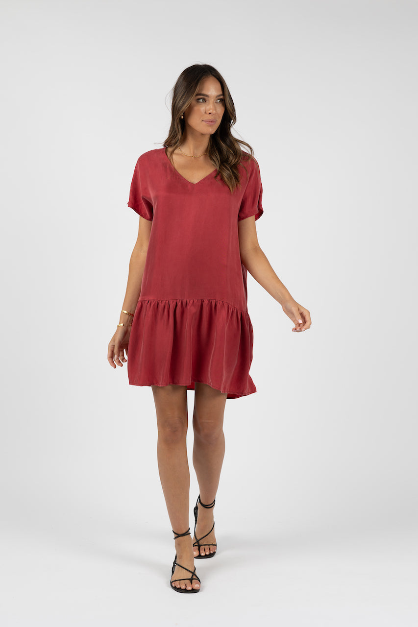 MILANO SHIFT DRESS PINOT/ Humidity Lifestyle
