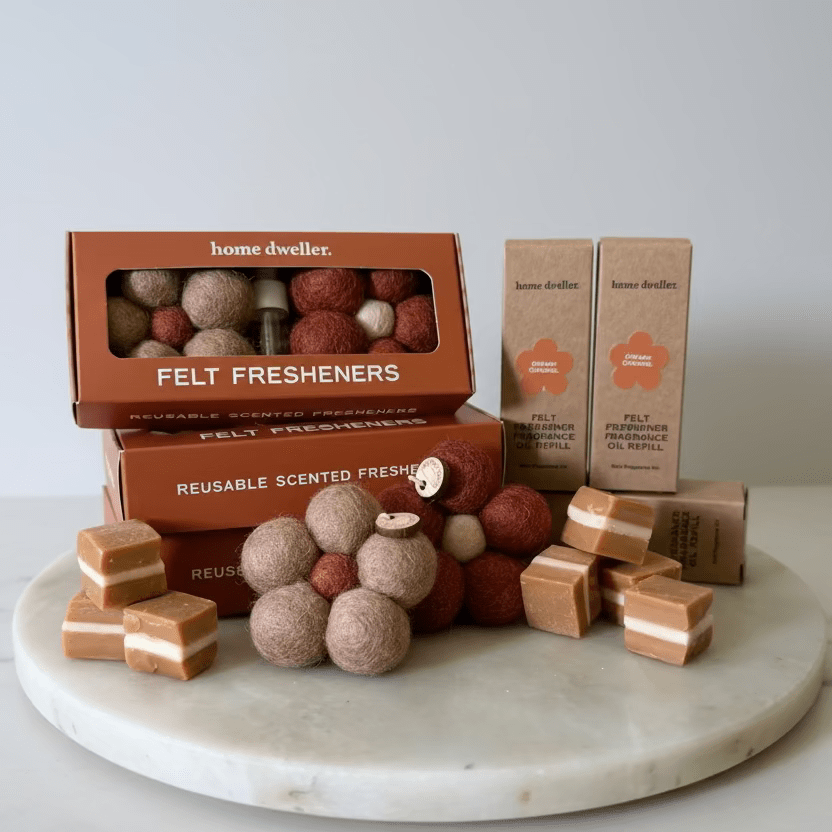 Felt Fresheners - Creamy Caramel