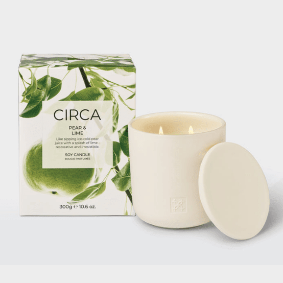 CIRCA Pear & Lime Soy Candle - 300g
