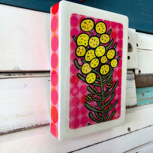 Medi Woodblock - Wattle / Lost & Found Art Co