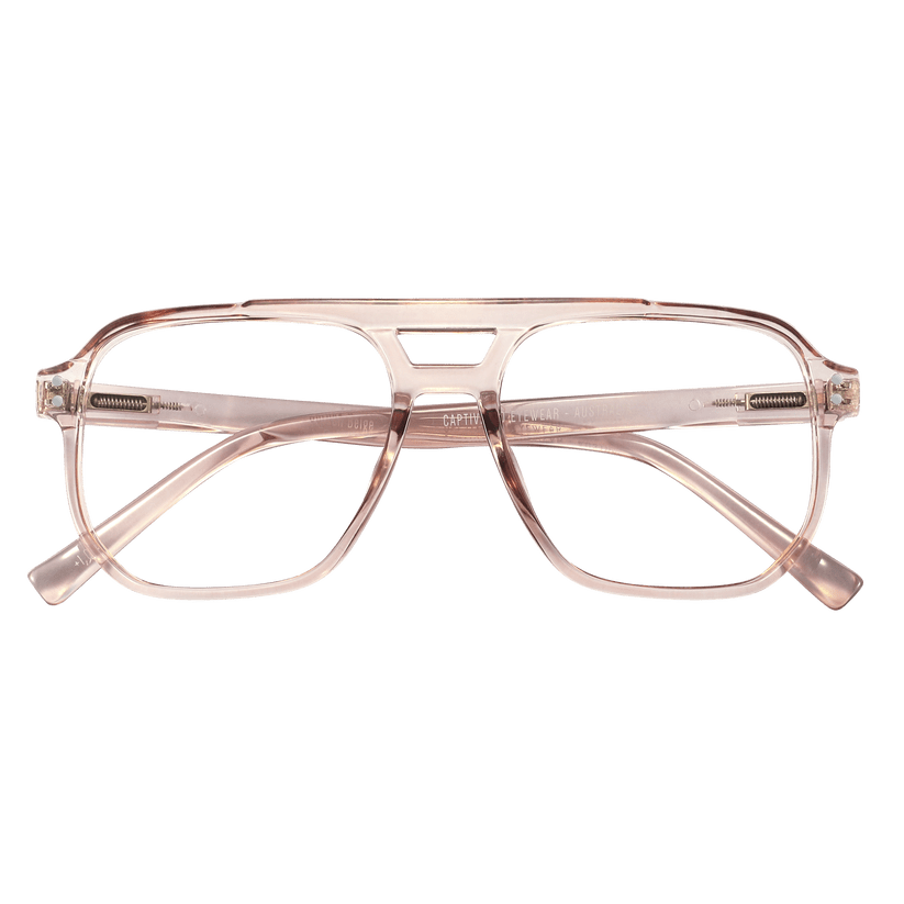 Captivated Eyewear - Phoenix Crystal Beige