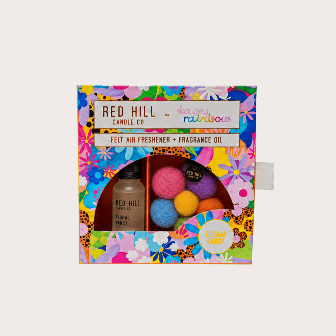 Floral Fancy Felt Air Freshener - Kasey Rainbow Collection