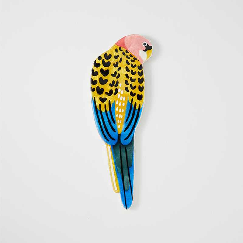 Aerial Yellow Rosella Wall Art