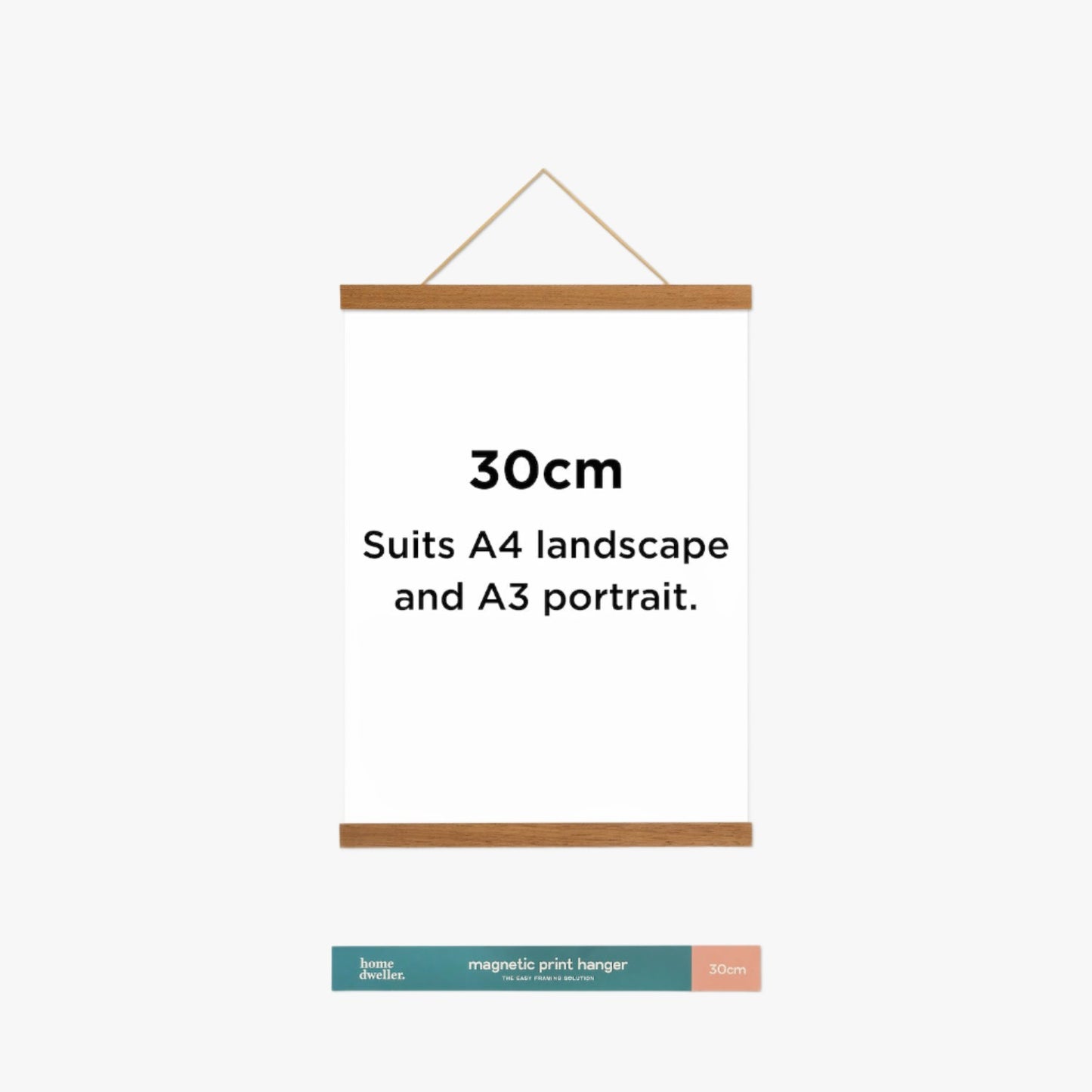 Home dweller 30 cm Magnetic Print Hanger
