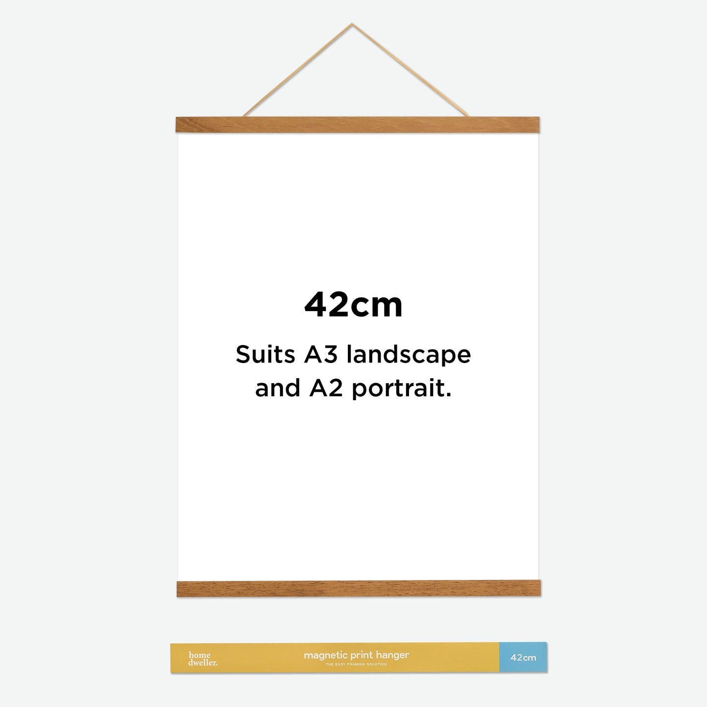 Home dweller 42 cm Magnetic Print Hanger