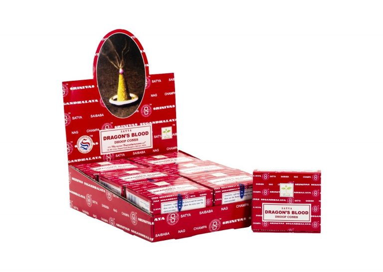 DRAGON’S BLOOD – Cones – Nag Champa – 12pk