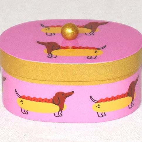 Hot Dog Trinket Box