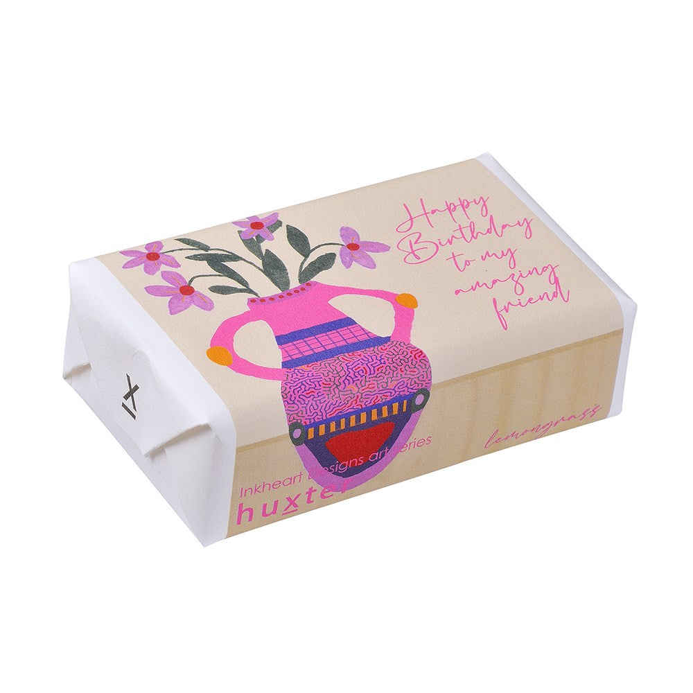 ‘Petals of Passion’ Happy Birthday to my amazing friend - Inkheart Designs - Huxter Soap - Lemongrass