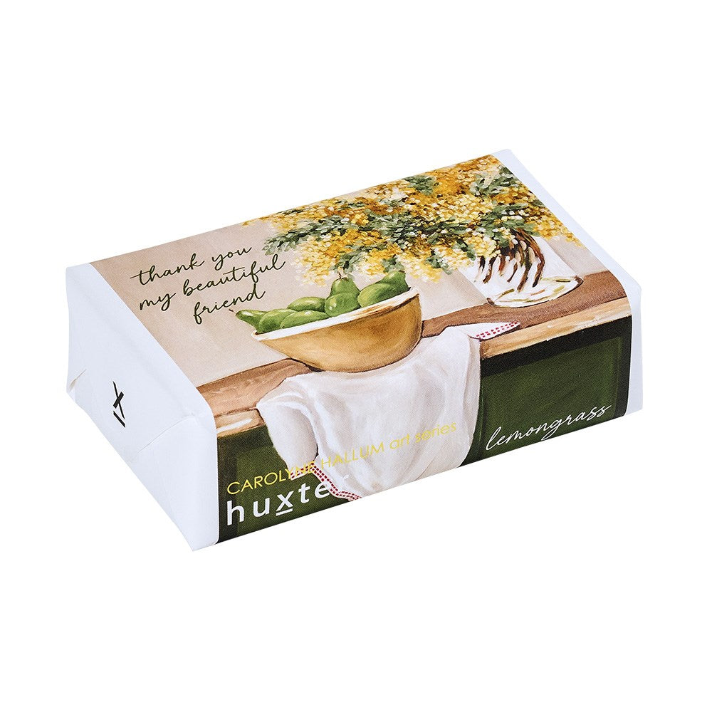‘Wattle Season’ Thank you my beautiful friend - Carolyne Hallums Artist - Huxter Soap - Lemongrass