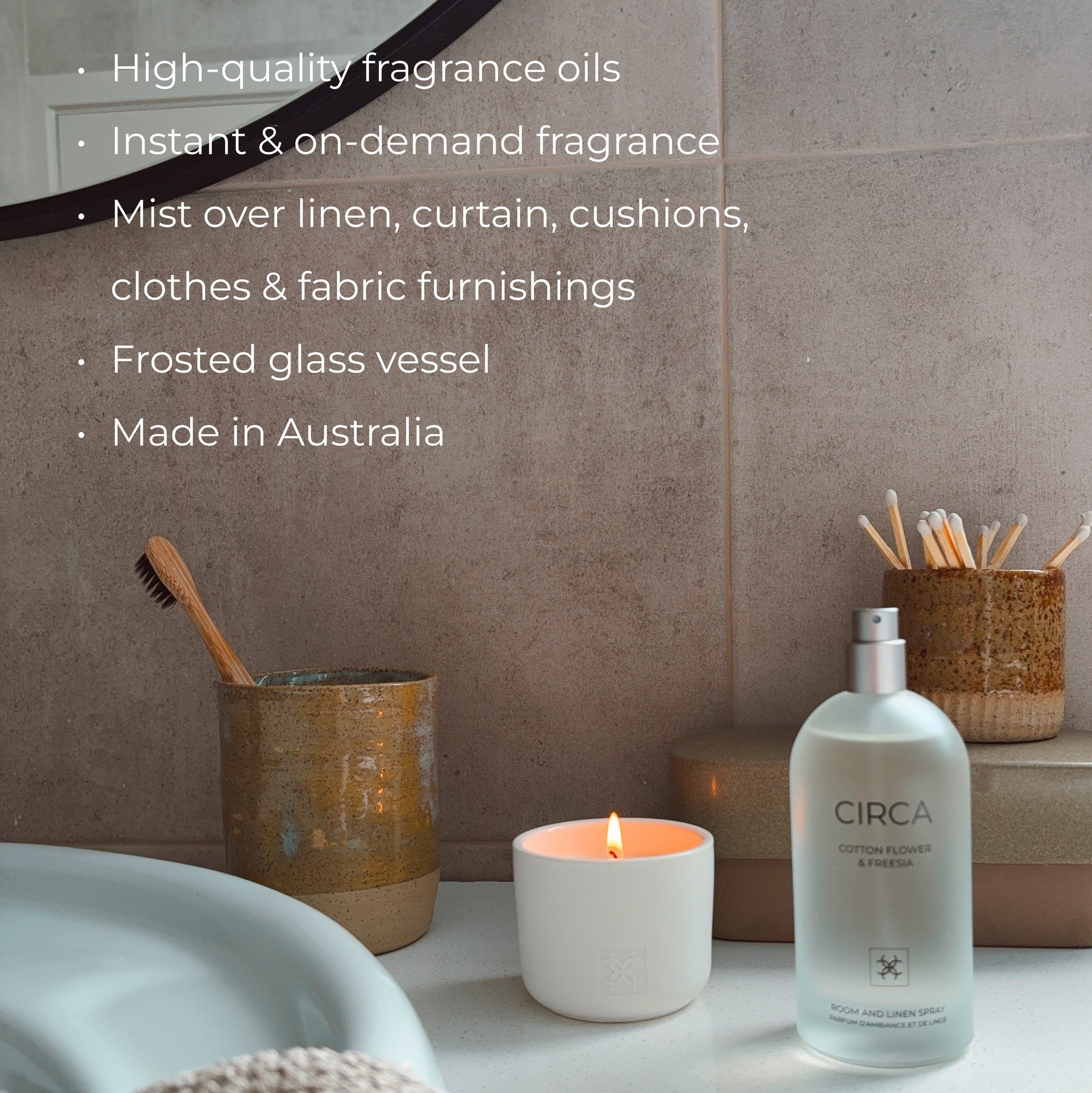 CIRCA Jasmine & Magnolia Room & Linen Spray - 100ml
