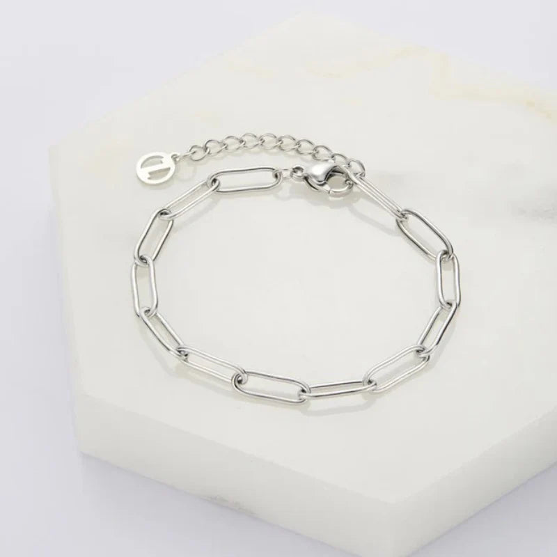 Ruby Bracelet - Silver
