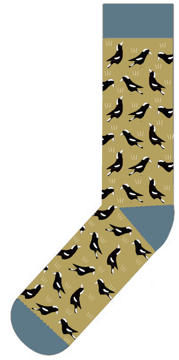 Red Tractor Designs - Magpie Cotton Socks Size 2-8