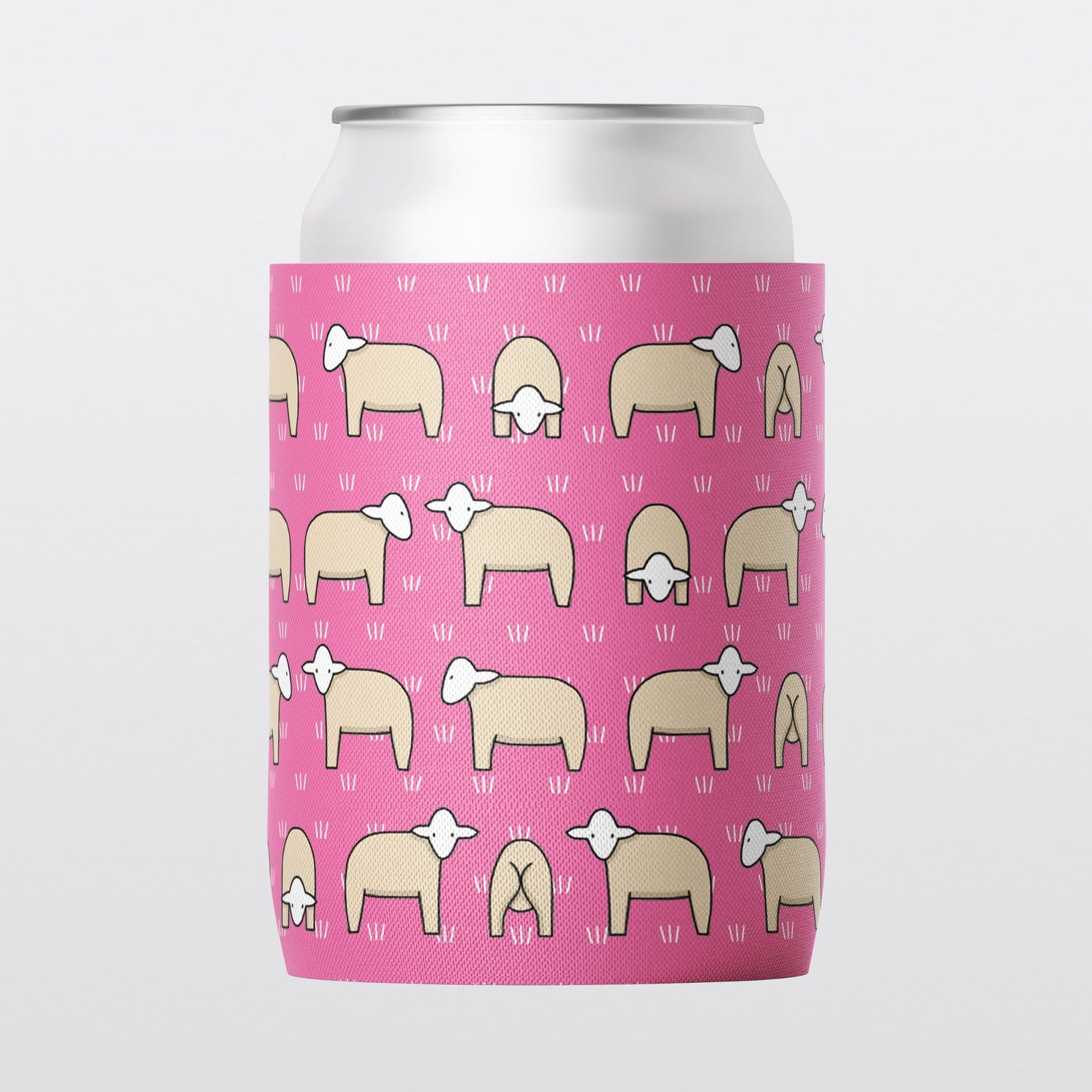 Red tractor designs - Sheep Stubby Holder