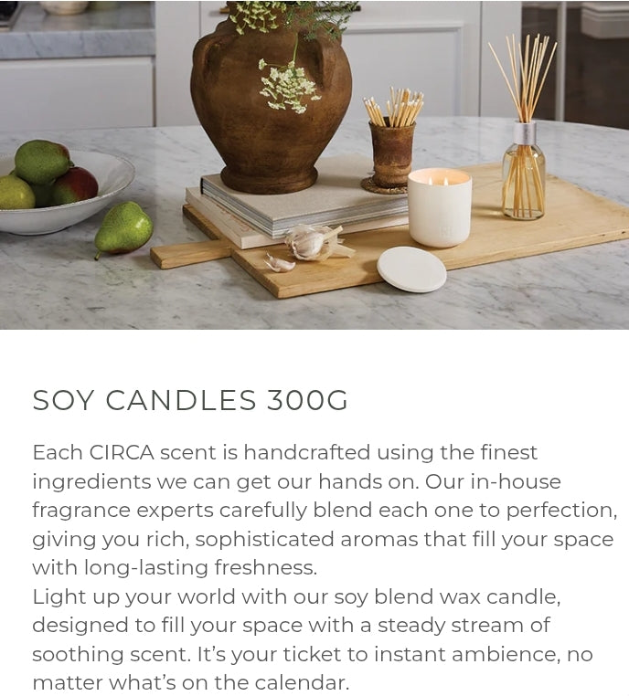 CIRCA ALCHEMY Mandarin & Neroli Soy Candle - 300g