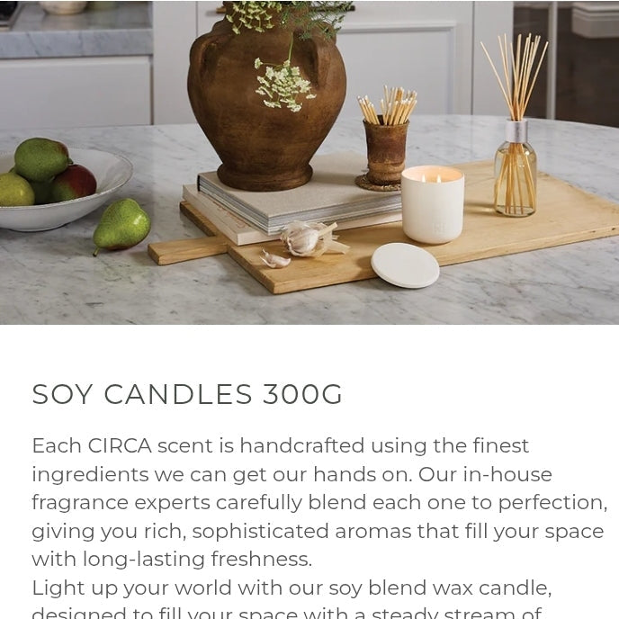 CIRCA ALCHEMY Mandarin & Neroli Soy Candle - 300g