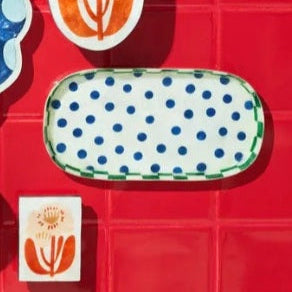 Paradis Blue Spot Tray