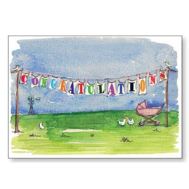 "Congratulations" - Card