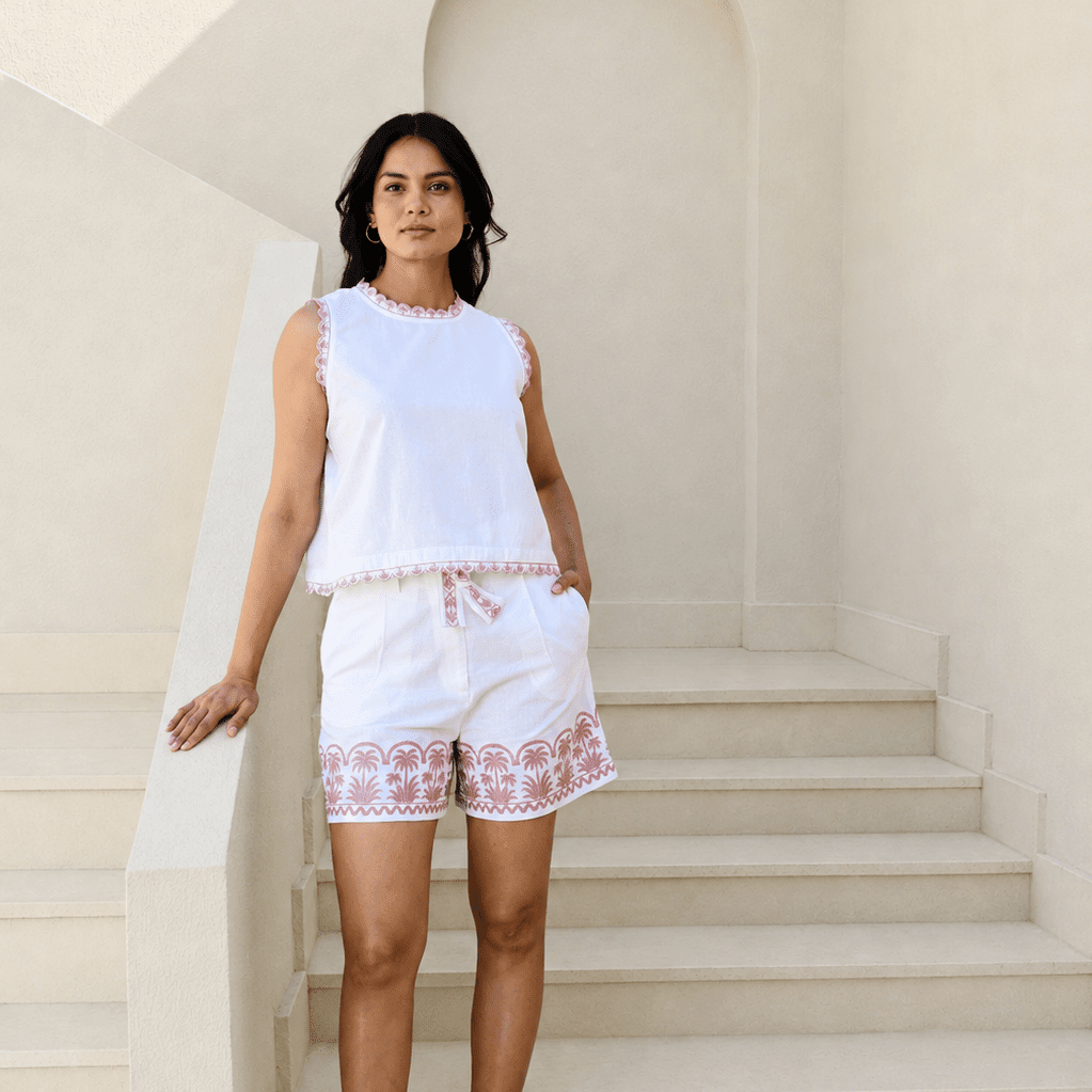 Tiki Tropics Set - Top & Shorts
