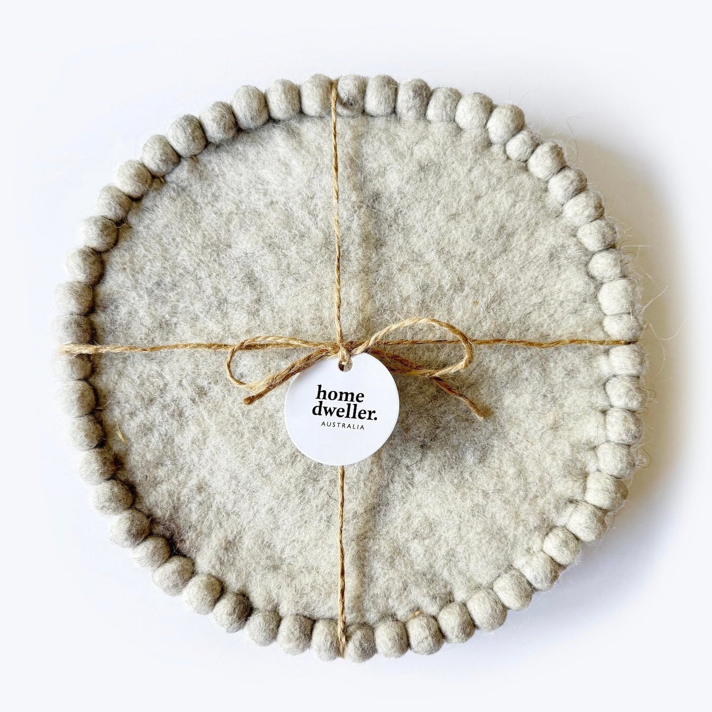 Felt Trivet Set - Cloud