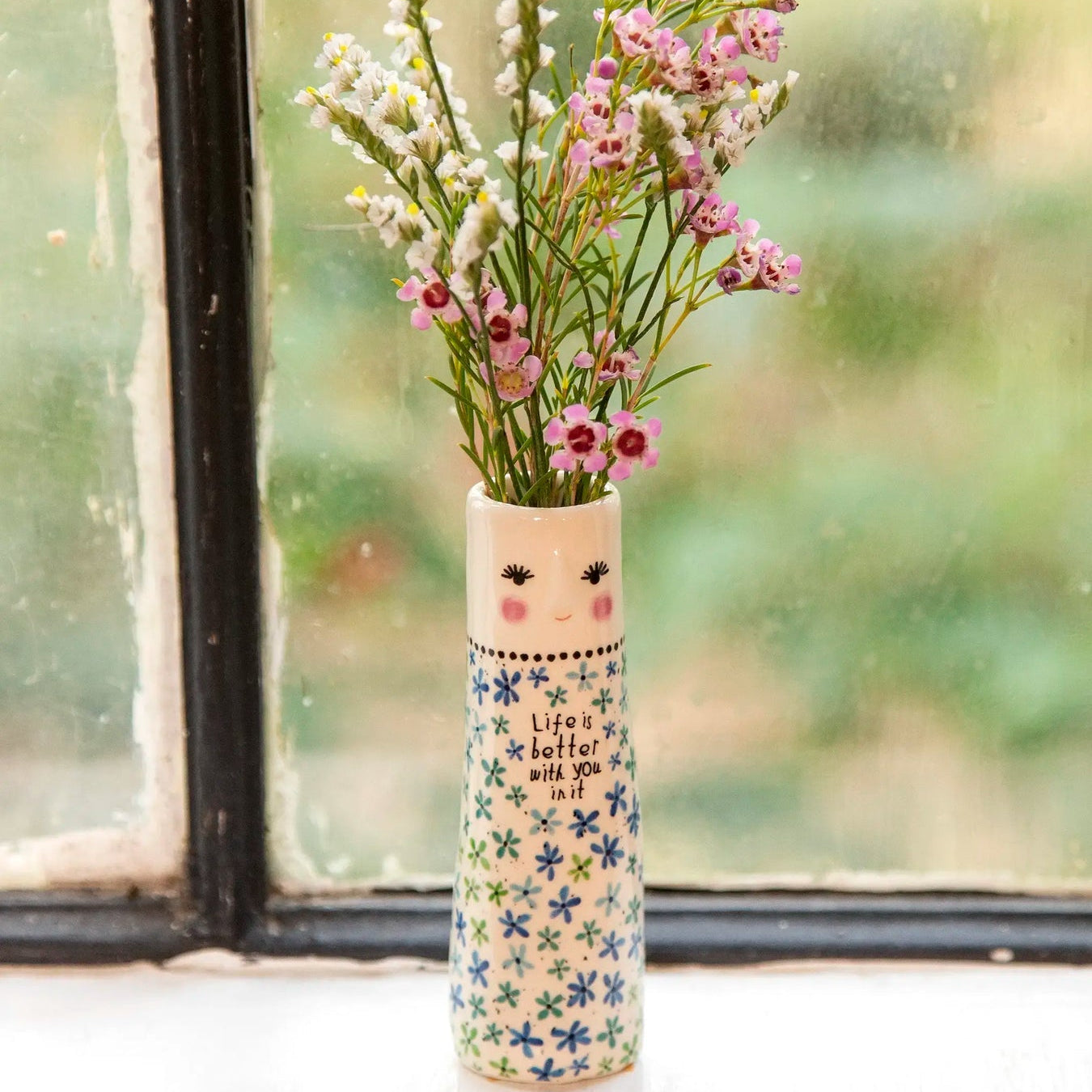 Life is Better Bud Vase