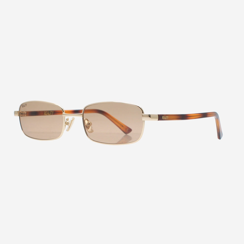 REALITY EYEWEAR SUNGLASSES | VIBESTOWN | GOLD DUST