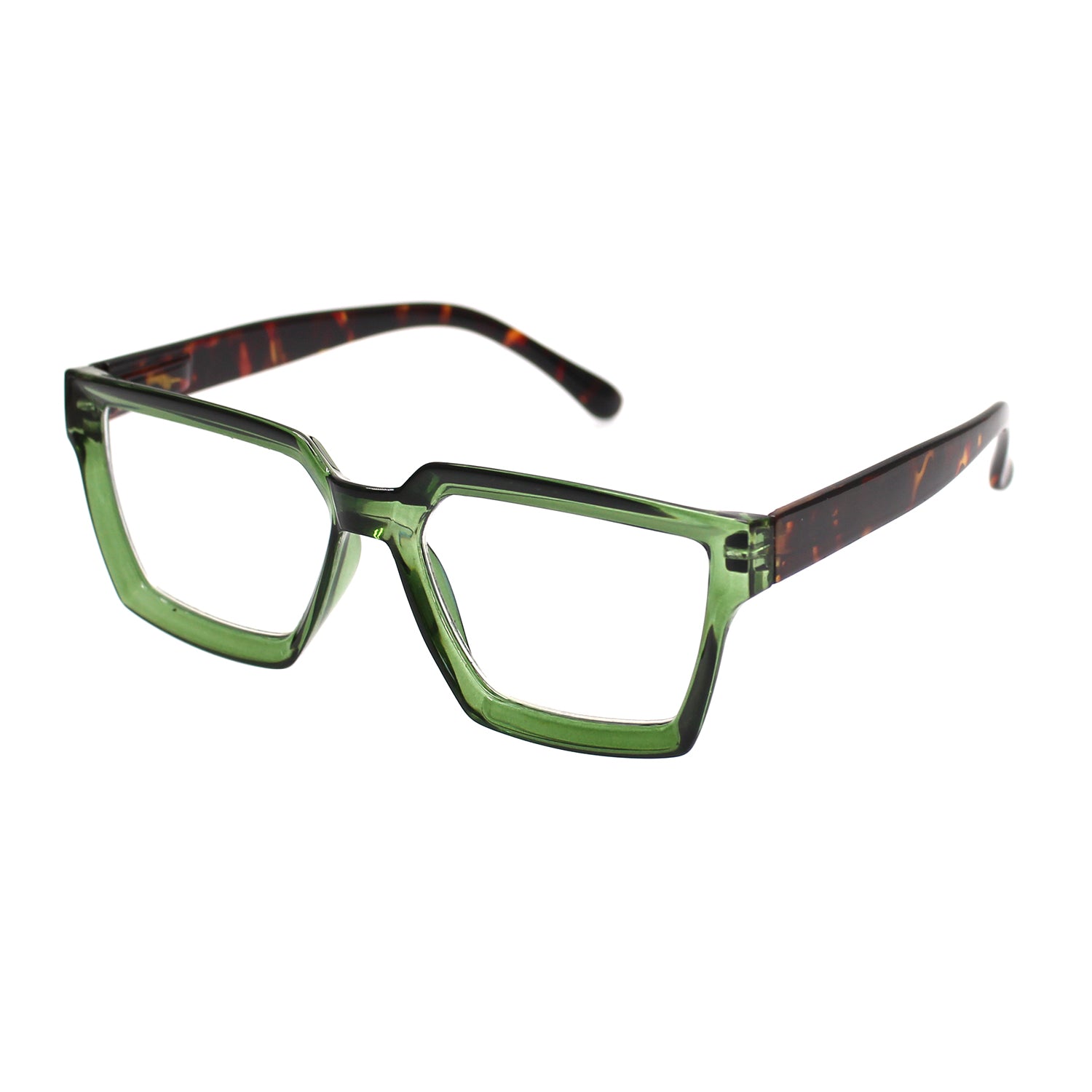 Captivated Eyewear Remi Green Tortoiseshell