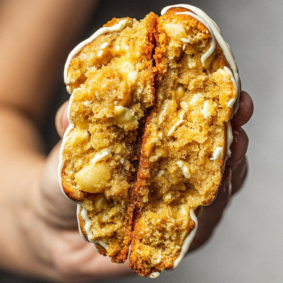 White Choc Macadamia Cookie
