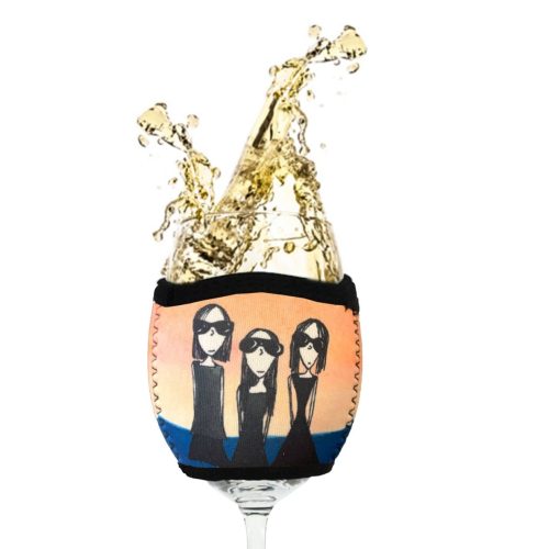 White Wine Glass Cooler Sometimes life requires a little attitude