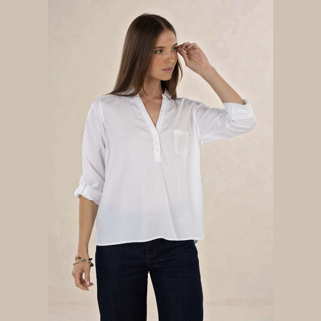 Leni Shirt - White