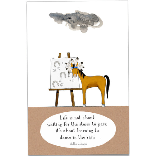 RTD Greeting Card - Crazy Horse Rain Dance