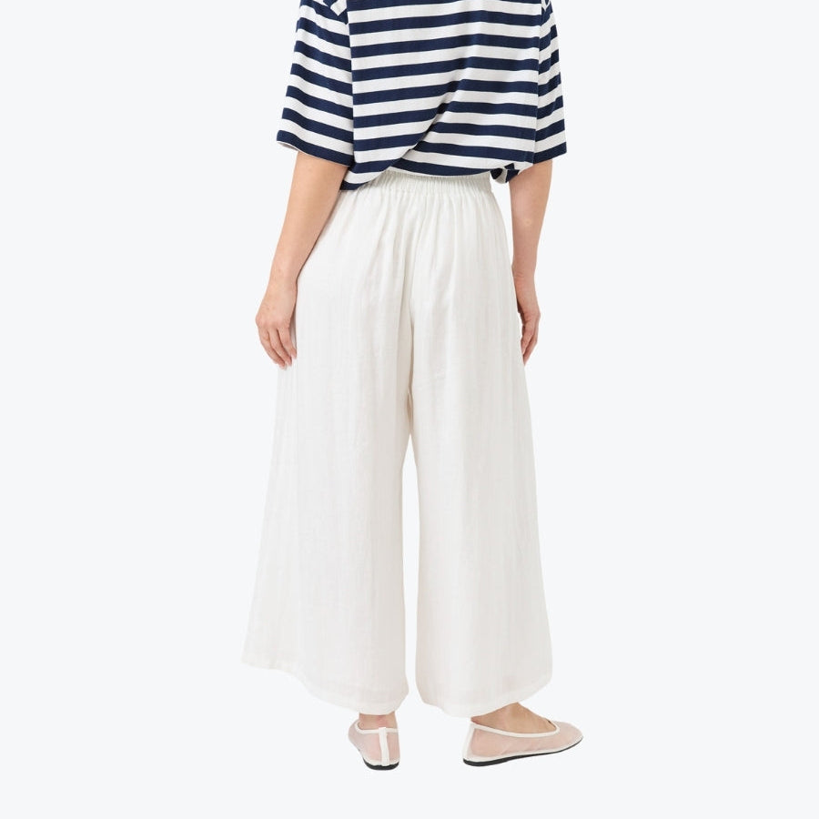 Studio Crop Pant - Salt