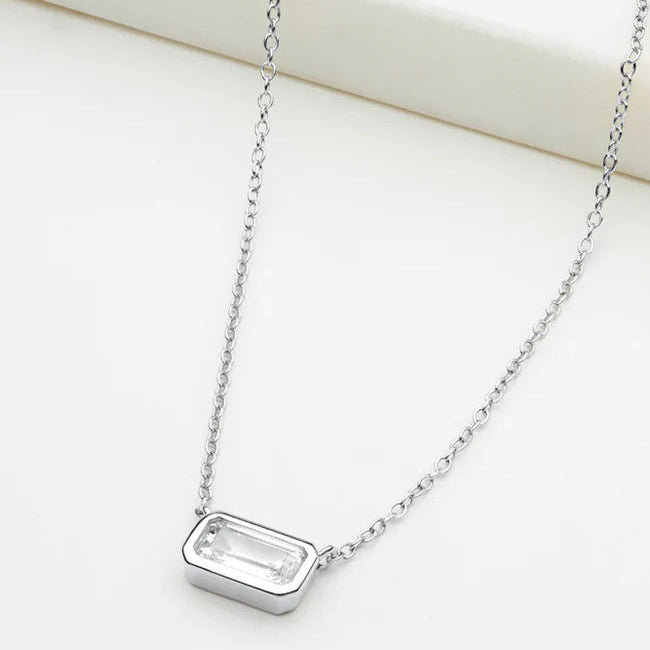 Emily Necklace - Silver