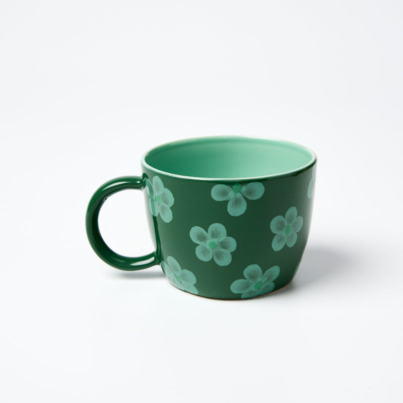 Chino Mug Daisy - Green
