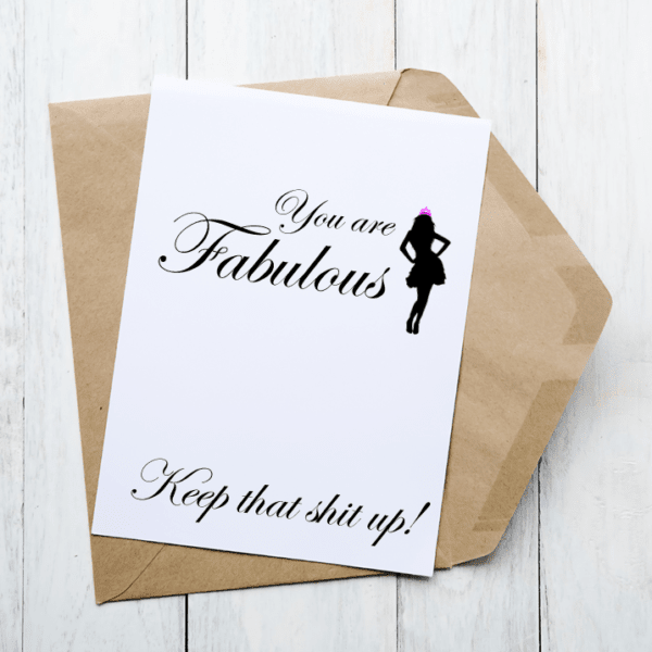 You are Fabulous - Card