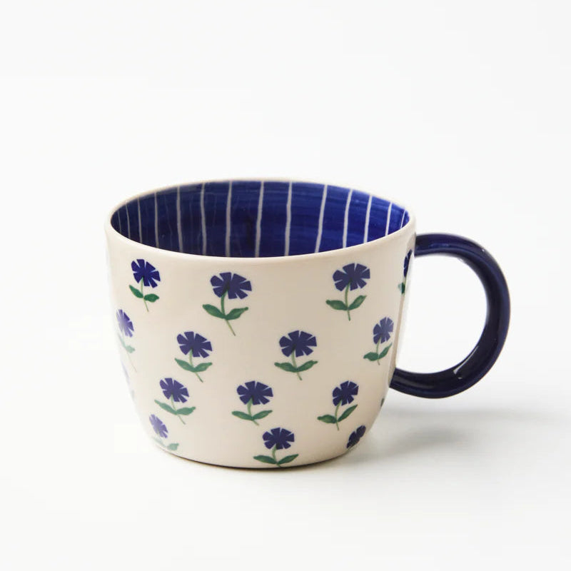 Chino Mug Forget Me Not