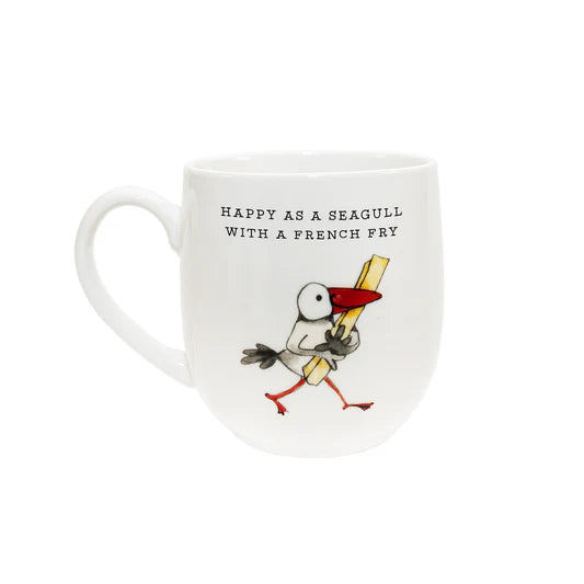 Twigseeds Fine Bone China Cup - French Fry