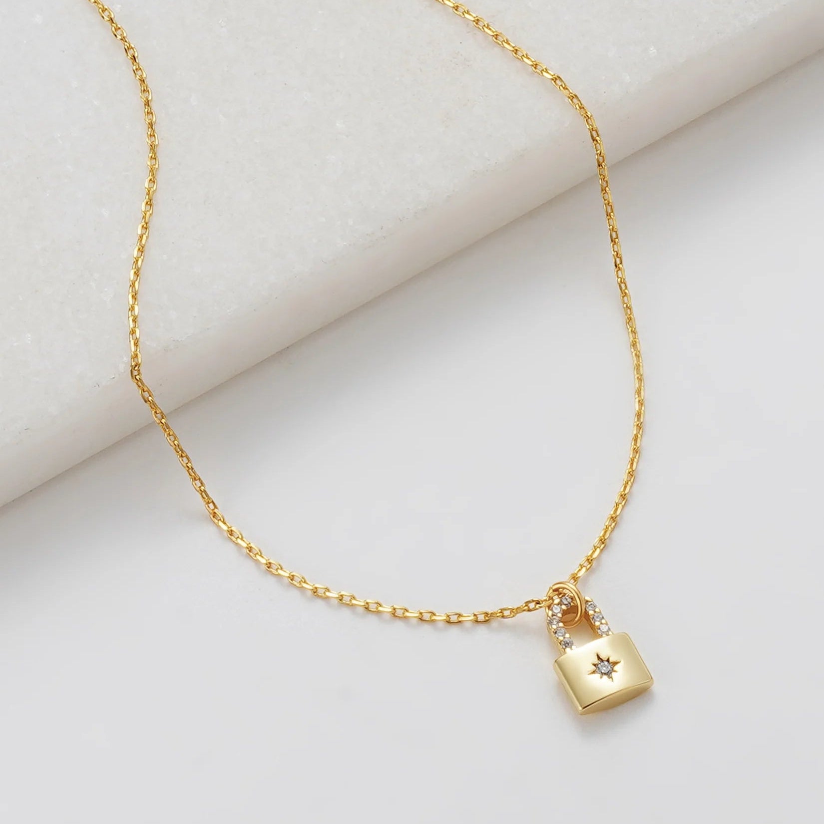 Locket Necklace - in Silver & Gold