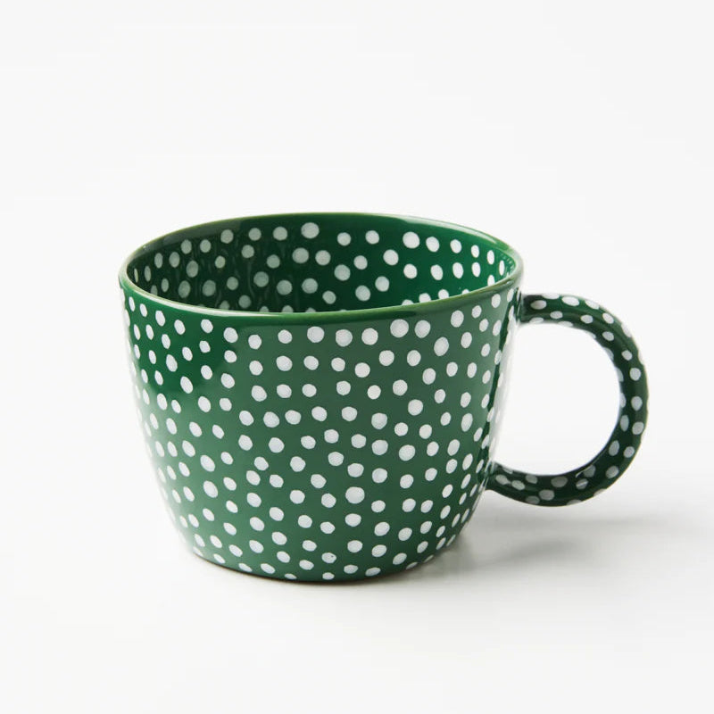 Chino Mug Green Sprinkle