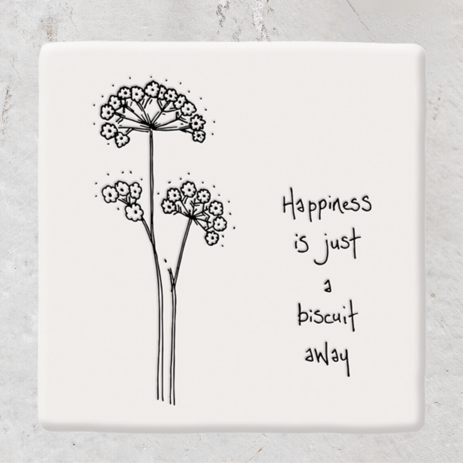 Floral coasters - …….Biscuit Away
