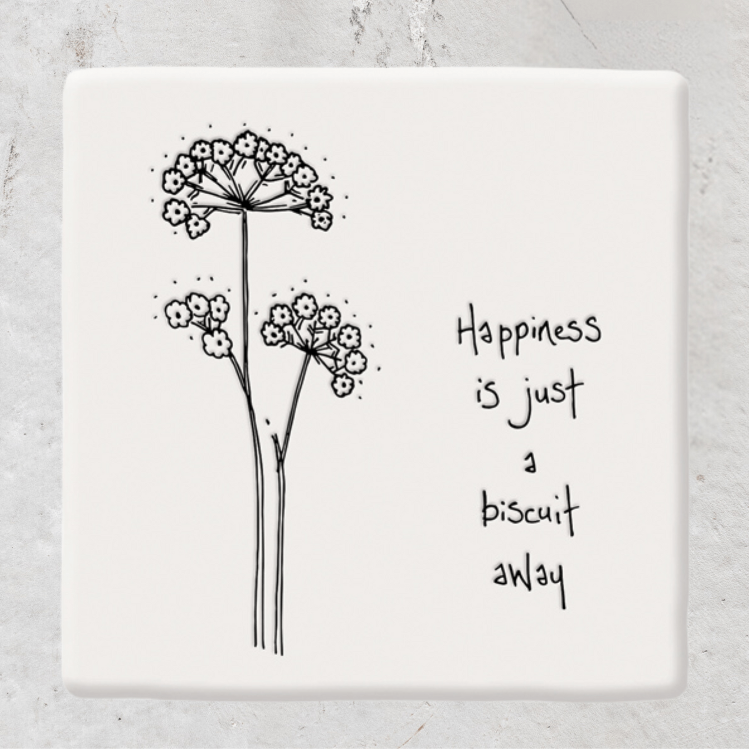 Floral coasters - …….Biscuit Away
