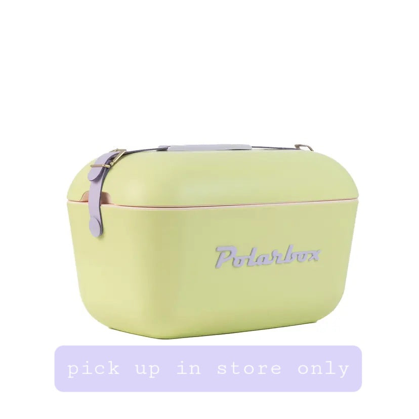Polarbox Pop Portable Cooler 20L - Lime w/ Lilac **in store pick up only**