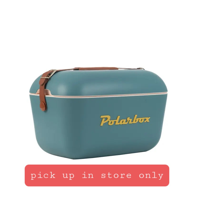 Polarbox Classic Portable Cooler 12L - Marine w/ Mustard **in store pick up only**