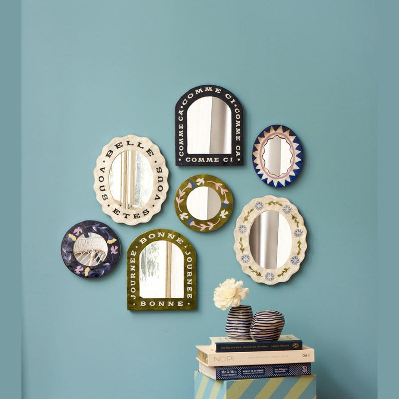 Jones & Co Francois Verte Mirror