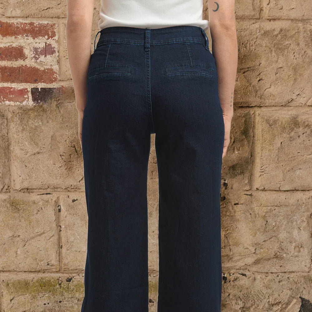 Louie 7/8th Jean - Dark Wash