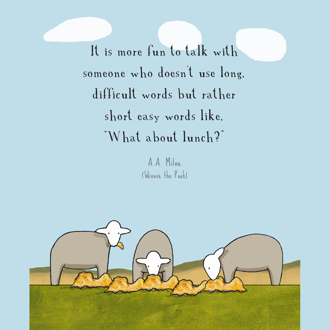 RTD Greeting Card - Lunch Hour