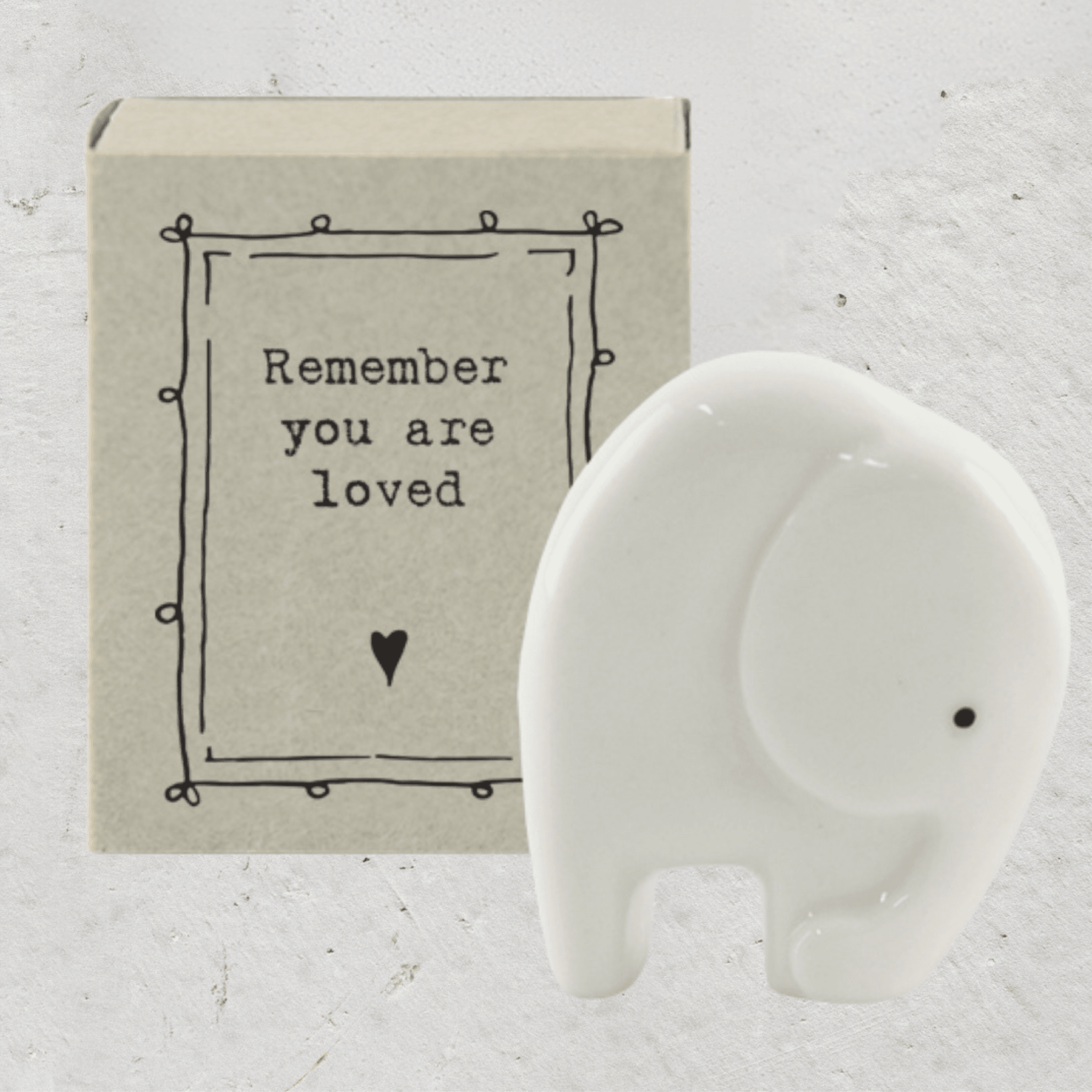 Remember you are loved - Matchbox Figurine